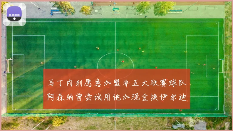 马丁内利愿意加盟非五大联赛球队阿森纳曾尝试用他加现金换伊尔迪兹